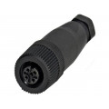 SACC-M12FS-4CON-PG7 1681114; Plug; circular; PIN: 4; female; A code-DeviceNet / CANopen; PHOENIX CONTACT SACC-M12FS-4CON-PG7 1681114; Plug; circular; PIN: 4; female; A code-DeviceNet / CANopen; PHOENIX CONTACT