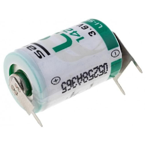 LS 14250PFR; Battery: lithium; 3.6V; 1/2AA; 3pin,positive pole: 1pin; 1200mAh; SAFT LS 14250PFR; Battery: lithium; 3.6V; 1/2AA; 3pin,positive pole: 1pin; 1200mAh; SAFT