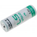 ; Battery: lithium; 3.6V; A,R23; Ø17x50mm; 3600mAh; non-rechargeable; SAFT