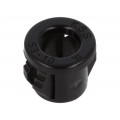 SB-10; Grommet; Ømount.hole: 9.5mm; Øhole: 6.4mm; black; KSS WIRING SB-10; Grommet; Ømount.hole: 9.5mm; Øhole: 6.4mm; black; KSS WIRING