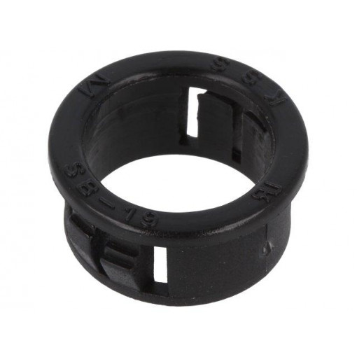 SB-19M; Grommet; Ømount.hole: 19.1mm; Øhole: 15.8mm; black; KSS WIRING