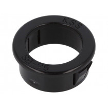 SB-25; Grommet; Ømount.hole: 25.4mm; Øhole: 19.5mm; black; KSS WIRING