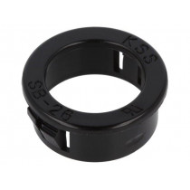 SB-26; Grommet; Ømount.hole: 25.8mm; Øhole: 19.1mm; black; KSS WIRING