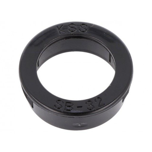 SB-32; Grommet; Ømount.hole: 32mm; Øhole: 23.8mm; black; KSS WIRING