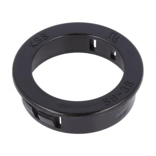 SB-38; Grommet; Ømount.hole: 38.1mm; Øhole: 29mm; black; KSS WIRING