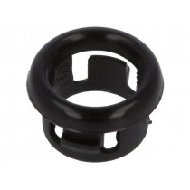 SB-8S; Grommet; Ømount.hole: 7.9mm; Øhole: 6.8mm; black; KSS WIRING