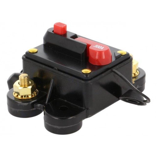 ; Fuse: automatic; automotive; 300A; black; 12÷48VDC; 78x52x37mm; 4CARMEDIA