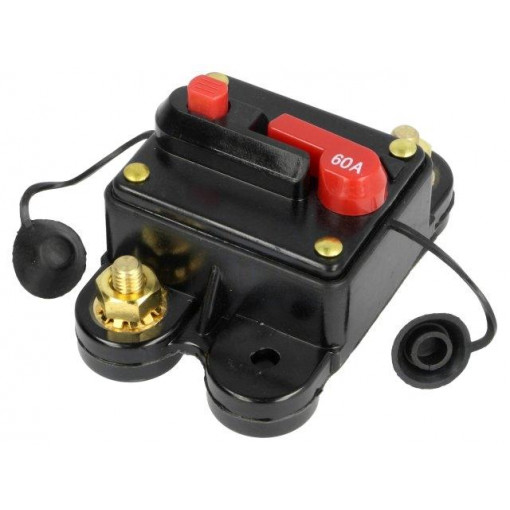 ; Fuse: automatic; automotive; 60A; black; 12÷48VDC; 78x52x37mm; 4CARMEDIA