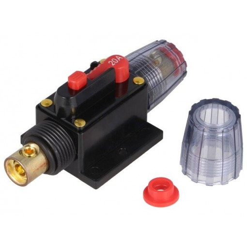 ; Fuse: automatic; automotive; 20A; black; 12÷48VDC; 4.2x10x4.2mm; 4CARMEDIA