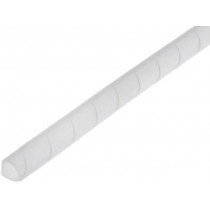 161-41200; Spiral wrapping; ØBundle : 10÷100mm; polyetylene; natural; Ø: 9mm; HELLERMANNTYTON 161-41200; Spiral wrapping; ØBundle : 10÷100mm; polyetylene; natural; Ø: 9mm; HELLERMANNTYTON
