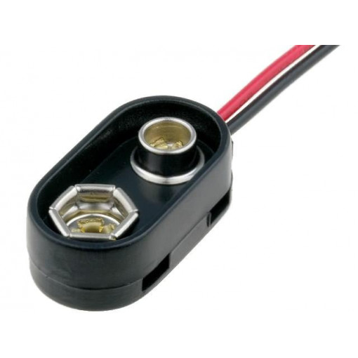 SBS-IR-1; 6F22 connector; Leads: cables; Size: 6F22,6LR61; Batt.no: 1; 150mm; COMF SBS-IR-1; 6F22 connector; Leads: cables; Size: 6F22,6LR61; Batt.no: 1; 150mm; COMF