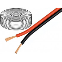 15089; Wire: loudspeaker cable; 2x0,5mm2; stranded; OFC; black-red; 10m; Goobay 15089; Wire: loudspeaker cable; 2x0,5mm2; stranded; OFC; black-red; 10m; Goobay