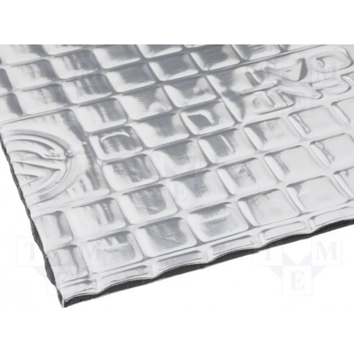 SC-M2; Damping mat; Mat: aluminium foil,butyl rubber; 375x250x2mm; SILENT COAT