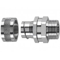 166-30416; Straight terminal connector; ØBraid : 32mm; brass; HelaGuard SC; HELLERMANNTYTON