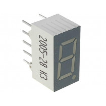 SC36-11GWA; Display: LED; 7-segment; 9.14mm; 0.36