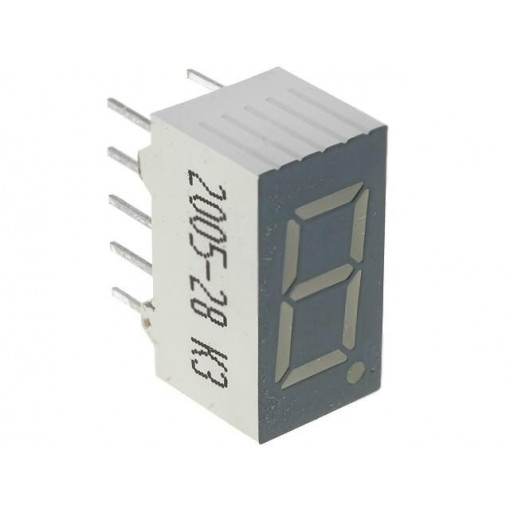 SC36-11GWA; Display: LED; 7-segment; 9.14mm; 0.36