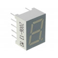 SC39-11GWA; Display: LED; 7-segment; 9.9mm; 0.39