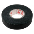003-19/25; Tape: fixing; W: 19mm; L: 25m; Thk: 0.25mm; rubber; black; SCAPA