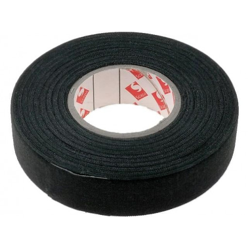 003-19/25; Tape: fixing; W: 19mm; L: 25m; Thk: 0.25mm; rubber; black; SCAPA 003-19/25; Tape: fixing; W: 19mm; L: 25m; Thk: 0.25mm; rubber; black; SCAPA