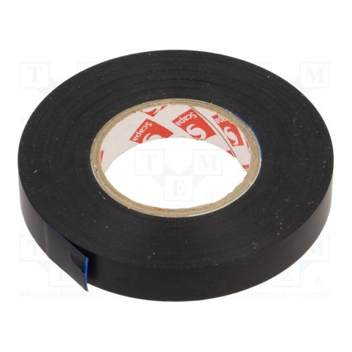 SCAPA 2702A; Tape: electrical insulating; W: 15mm; L: 33m; Thk: 0.13mm; black; SCAPA SCAPA 2702A; Tape: electrical insulating; W: 15mm; L: 33m; Thk: 0.13mm; black; SCAPA