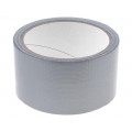 SCAPA-3160-50SM; Tape: duct; W: 50mm; L: 10m; Thk: 0.2mm; silver; rubber; 0÷60°C; 5N/cm; SCAPA