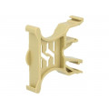 1631930000 SCHT 5 S; Marker; beige; Width: 9.5mm; TS35; L: 44.5mm; -40÷100°C; WEIDMÜLLER 1631930000 SCHT 5 S; Marker; beige; Width: 9.5mm; TS35; L: 44.5mm; -40÷100°C; WEIDMÜLLER