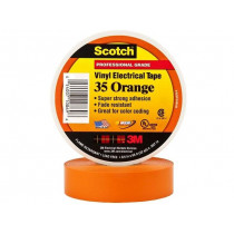; Tape: electrical insulating; W: 19mm; L: 20m; Thk: 0.178mm; orange; 3M