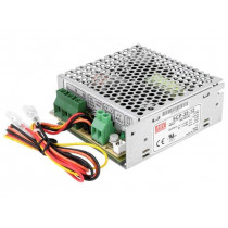 SCP-35-12; Power supply: buffer; modular; 35.9W; 13.8VDC; 99x97x36mm; 2.6A; MEAN WELL