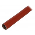 SCS4KV 10.0 RB 10; Insulating tube; Mat: glass fibre coated  with silicone rubber; FAVIER