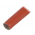 SCS4KV 18.0 RB 50; Insulating tube; Mat: glass fibre coated  with silicone rubber; FAVIER