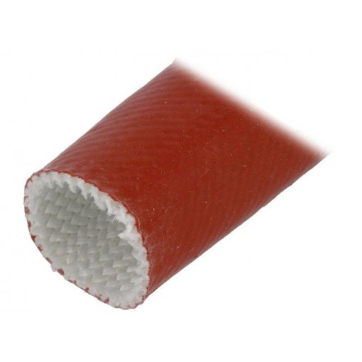 SCS4KV 30.0 RB 5; Insulating tube; Mat: glass fibre coated  with silicone rubber; FAVIER
