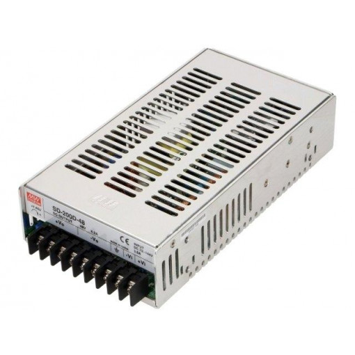 SD-200D-48; Converter: DC/DC; 201.6W; Uin: 72÷144V; Uout: 48VDC; Iout: 4.2A; MEAN WELL