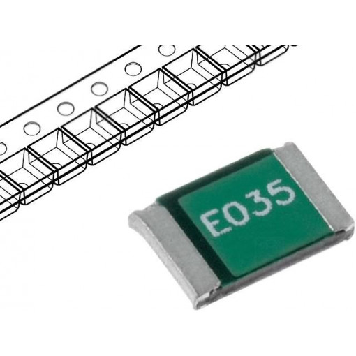 SD035-16; Fuse: PTC polymer; 350mA; Case: 1812; ECE