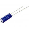 SD2A106M05011BB; Capacitor: electrolytic; THT; 10uF; 100VDC; Ø5x11mm; Pitch: 2mm; SAMWHA