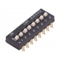 SDA08H1SBD; Switch: DIP-SWITCH; Poles number: 8; OFF-ON; 0.025A/24VDC; Pos: 2; C&K