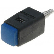 SDK502/BL; Laboratory clamp; blue; 60VDC; 16A; Contacts: nickel; -25÷90°C; SCHÜTZINGER