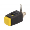 SDK 504/GE; Laboratory clamp; yellow; 70VDC; 16A; Contacts: nickel; -25÷90°C; SCHÜTZINGER