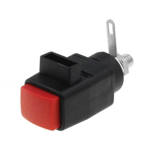 SDK5230-RT; Laboratory clamp; red; 60VDC; 16A; Contacts: nickel; -25÷90°C; SCHÜTZINGER