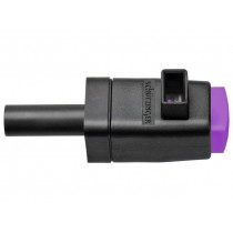 SDK799/VI; Laboratory clamp; purple; 300VDC; 16A; Contacts: nickel; -25÷90°C; SCHÜTZINGER