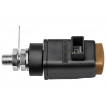 SDK800/BR; Laboratory clamp; brown; 300VDC; 16A; Contacts: nickel; -25÷90°C; SCHÜTZINGER