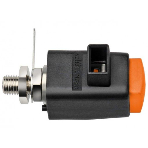 SDK801/OR; Laboratory clamp; orange; 300VDC; 16A; Contacts: nickel; -25÷90°C; SCHÜTZINGER