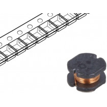 SDR0503-103JL; Inductor: wire; SMD; 10mH; 27mA; ±10%; Q: 30; Ø: 5mm; H: 3mm; 110Ω; BOURNS
