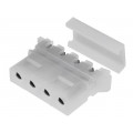C5080HI-04P-18 + C5080HI-C; Plug; wire-board; female; PIN: 4; for cable; IDC; 6A; 250VDC; 5.08mm; JOINT TECH