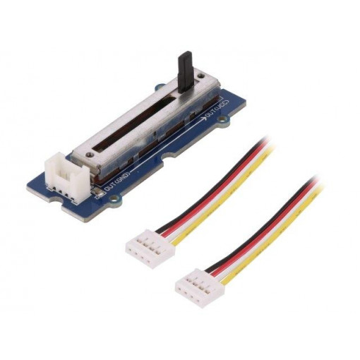 SLIDE POTENTIOMETER; Sensor: position; potentiometer; 3.3÷5VDC; module; Channels: 1; SEEED STUDIO SLIDE POTENTIOMETER; Sensor: position; potentiometer; 3.3÷5VDC; module; Channels: 1; SEEED STUDIO