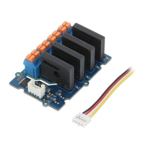 4-CHANNEL SOLID STATE RELAY; Module: relay; Channels: 4; 5VDC; max.250VAC; 2A; screw; Grove; SEEED STUDIO 4-CHANNEL SOLID STATE RELAY; Module: relay; Channels: 4; 5VDC; max.250VAC; 2A; screw; Grove; SEEED STUDIO
