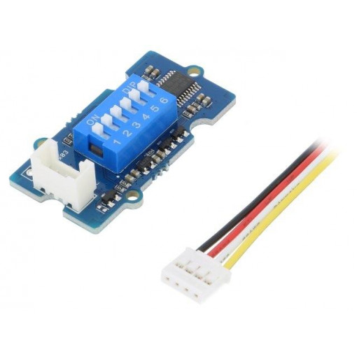 6-POSITION DIP SWITCH; Module: input; slide switch; Grove Interface (4-wire); SEEED STUDIO 6-POSITION DIP SWITCH; Module: input; slide switch; Grove Interface (4-wire); SEEED STUDIO
