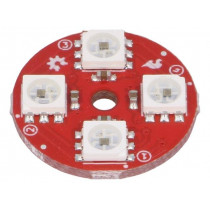 COM-14353; Module: LED controller; 5VDC; APA102C; 21.5x21.5x3.2mm; SPARKFUN ELECTRONICS INC. COM-14353; Module: LED controller; 5VDC; APA102C; 21.5x21.5x3.2mm; SPARKFUN ELECTRONICS INC.