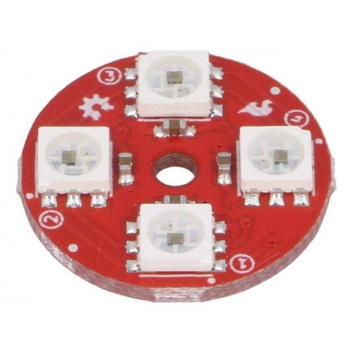 COM-14353; Module: LED controller; 5VDC; APA102C; 21.5x21.5x3.2mm; SPARKFUN ELECTRONICS INC.