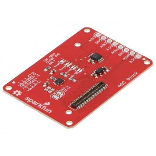 DEV-13327; Module: adapter; I2C; Application: Intel Edison; Channels: 4; ADC; SPARKFUN ELECTRONICS INC. DEV-13327; Module: adapter; I2C; Application: Intel Edison; Channels: 4; ADC; SPARKFUN ELECTRONICS INC.