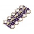 DEV-14014; Module: LED; LilyPad; Colour: yellow; metalic holes; SPARKFUN ELECTRONICS INC.